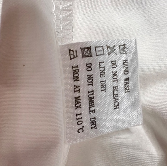 # A035  Nancy Romantic chic White Off Shoulder Layered Ruffle Dress  NEW  M - Picture 6 of 10